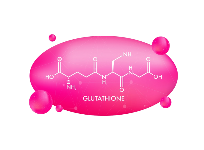 Glutathion - Le glutathion est un tripeptide donc il est formé de trois acides aminés : l’acide L-glutamique, la L-glycine et la L-cystéine.