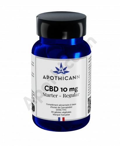 CBD Starter Regular - 90 gélules de 10 mg de Cannabidiol sans THC